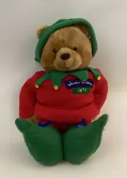 Hallmark Chris the Elf Bear Santa's Workshop #25 Plush Teddy China NWT