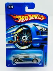 Hot Wheels 2006 #144 BUGATTI VEYRON Silver Blue NEW !!!