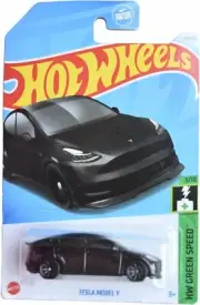 Hot Wheels - 2024 HW Green Speed 3/10 Tesla Model Y 15/250 (BBHTC93)