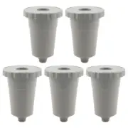 5 Pack Replacement Coffee Filter Set Compatible with Keurig My K-Cup Series