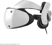 dreamGEAR Mantis Attachable VR Headphones: Compatible with PlayStation VR2, Adjustable Design, Connects Directly to PSVR, Hi-Fi Sound, Sleek Design/PS4/PS5