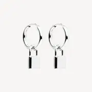 Love Lock Huggie Earrings