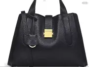 RADLEY London Sloane Street Medium Ziptop Grab Bag Black Leather $348