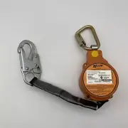 MILLER TITAN HONEYWELL TFL-1-Z7/11FT FALL LIMITER STEEL LOCK ANSI OSHA 11' TWIST