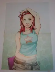 Spider-Man Poster #160 Mary Jane Watson Takeshi Miyazawa