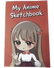 MY ANIME SKETCHBOOK - Paperback Sketch Book - BNWOT