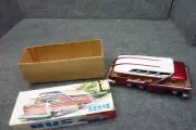 B/O China Tin Toy Bus Mystery Action ME083 Battery Op WORKS! w/BOX