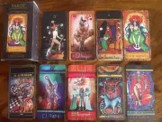 HTF VERY NICE UNIQUE ALINA PERCOVICH TAROT 78 CARDS DECK NEW AND UNUSED