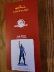2021 Hallmark Keepsake Sub-Zero Mortal Kombat Ornament - NIB