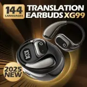 AI Language Translator Earbuds Real Time 3 in 1 OWS Translation Device