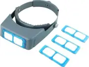 Head Mount Magnifier Visor Double Lens Professional Jeweler Loupe Magnifying