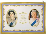 The Leonardo Collection Majesty Queen Elizabeth II Commemorative kitchen T/Towel