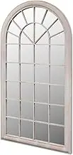 VRAXO Rustic Arch Garden Mirror 60x116 cm for Both Indoor and Outdoor Use -11.1KG,41224