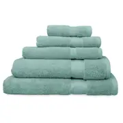 5pc Algodon St Regis Collection Bath/Hand Towel Set w/ Face Washer Cotton Marine