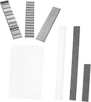 KONTONTY Stainless Steel Wave Blade Clay Sculpting Tool 9pcs Pottery Tool Kit for Clay Modeling Ceramics Carving Accessories