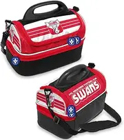 AFL Sydney Swans Retro Dome Lunch Cooler Bag, Red White, Single Unit