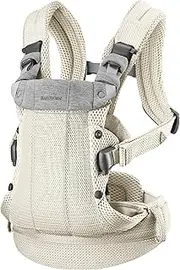 BabyBjörn Baby Carrier Harmony, 3D Mesh, Cream