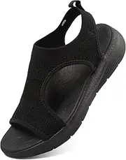 [VTASQ] Sandals for Women Orthopedic Sandals Arch Support Comfortable Walking Sandals Gradation Platform Sandals Casual Beach Sandals Comfy Washable Slingback Slide Sport Sandals