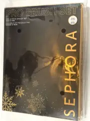 SEPHORA PRO BRUSH SET Pro 8-Piece Brush Set FACE & EYE Sealed NEW