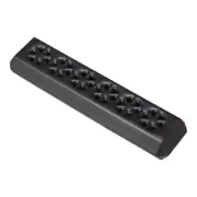 Sunmany Arita Porcelain Incense Holder Black Matte Japanese Compact Design