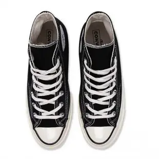 [麥修斯] CONVERSE CHUCKS 70 HI 帆布鞋 1970 高統 黑高 70s 黑色高統 162050C