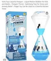 Penguin Liquid Motion Bubbler for Kids Or Adults
