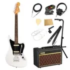 Fender Player II Jaguar RW PWT with VOX amp 11-piece beginner's set