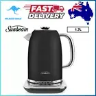 NEW Sunbeam 1.7L Alinea Select Kettle - Dark Canyon Black 2400W KE2800K