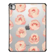 iPad Pro 13-inch (M4) iPad Impact Case Peach Fuzz Floral IPAD