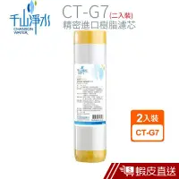 在飛比找蝦皮商城優惠-千山精密進口樹脂濾芯(2入裝) CT-G7  現貨 蝦皮直送