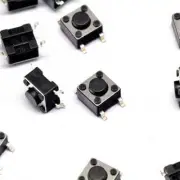 20pcs 6×6×4.5mm 6*6*4.5mm Tact Tactile Push Button Switch SMD-4Pin
