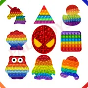 Pop Push It Bubble Sensory Fidget Kids Toy Special Needs Autism Stress Relief