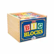 SCHYLLING - Large Wooden ABC Blocks in Wood Box (ABL)