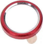 TEHAUX 3pcs Metal Phone Lens Guard Circle for Lens Protector Durable Metal Ring Installation High End Look