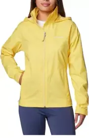 NWT Columbia Women’s Switchback III Jacket Windbreaker Yellow Sz L $75