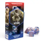 Sirius Dice: Dungeons & Dragons Adventure Dice Set WIZARD Blue/Copper Free Ship