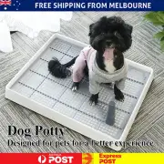Pet Dog Toilet Puppy Potty Tray Indoor Cleaning Tool Litter Box AU