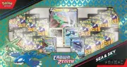 Pokemon Crown Zenith Sea and Sky Collection Box 14x Sealed Packs With Promos