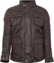 Bores Adolfo waterproof Textile Jacket, black, Size L for Men