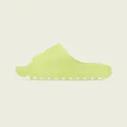 adidas and Yeezy Adults Slide Sandals Glow Green HQ6447