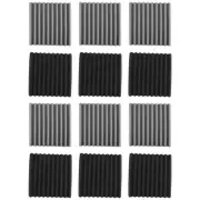 12 Pack Self-Adhesive Acoustic Panels,12x12x1 Inch Sound Proof Foam Panels6709