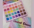 Malibu Glitz Sherbert Dreams Eyeshadow Palette Makeup Matte Shimmer Glitter