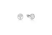 Couture Kingdom Sterling Silver Marvel Thor Hammer Stud Earrings 10mm Silver