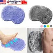 Bath Massage Suction Cup Soothes Fatigue Rub Back Exfoliating Foot Scrub Brush