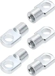 sourcingmap M6 Female Threaded A3# Steel Gas Spring Strut Joint End Fitting 5pcs