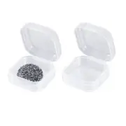 24 Pcs Small Plastic Box Item Storage Multi Purpose Mini Case Transparent
