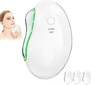 EMS Gua Sha Massager, Electric Face Massager with Microcurrent, 3-Colour Light Therapy & Vibration - Anti-Wrinkle, Firming & Rejuvenation of the Skin - Includes Heat, LCD Screen