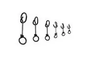 Mustad Ultrapoint Size 4 Fastach Clip - 100lb/55Kg - Qty 10