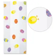 Easter Chicks Cello Party Bags - 3.5 x 2 x 7.5in. Pack of 20 (c1bech)