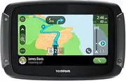 [TomTom] Rider 550 Motorcycle GPS Navigation Device, 4.3 Inch, with World Maps, Motorcycle Specific Winding and Hilly Roads, Updates via WiFi, Traffic and Speed Cams, Compatible with Siri and Google Now